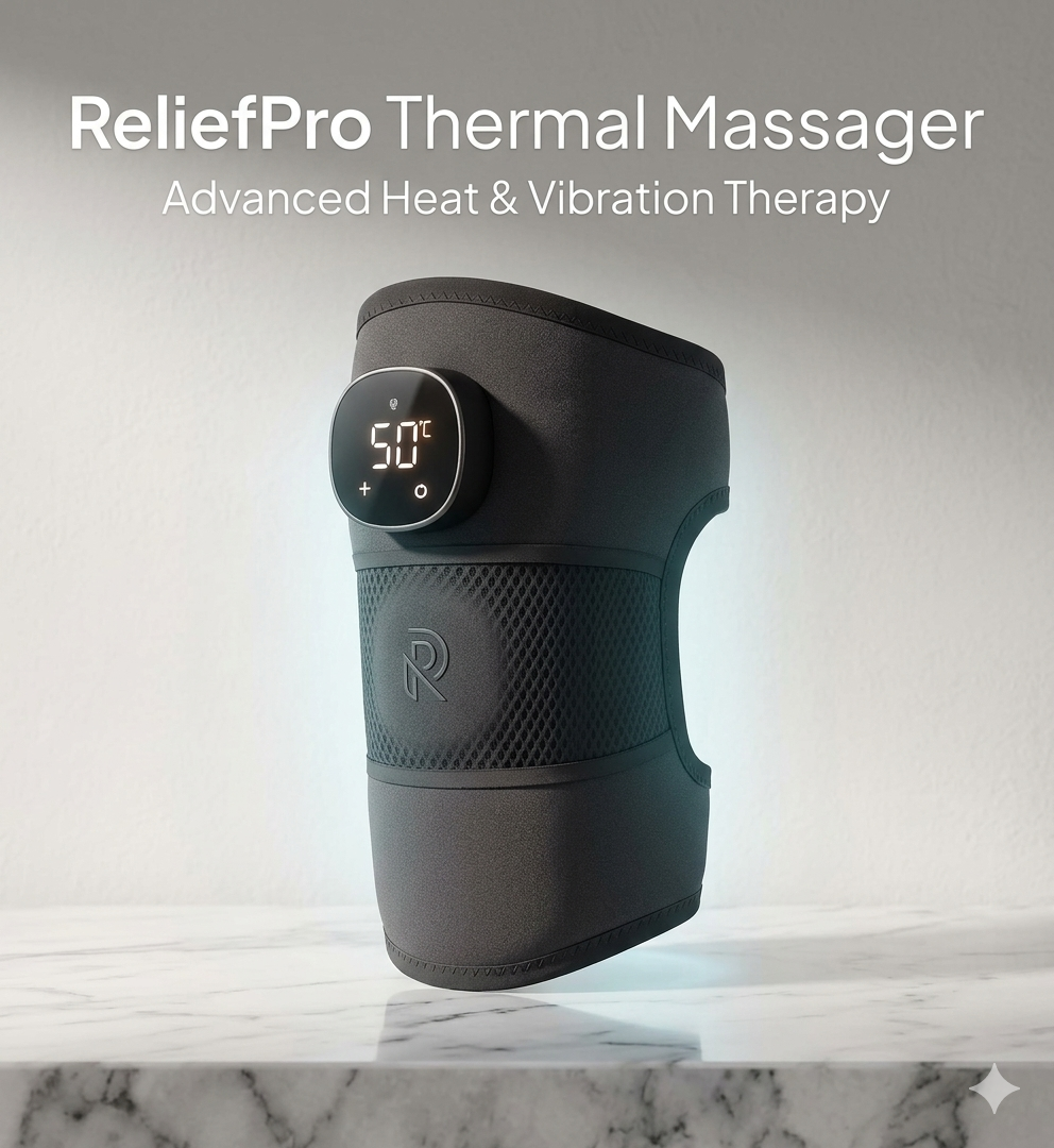 ReliefPro 3-in-1 Thermal Knee Massager